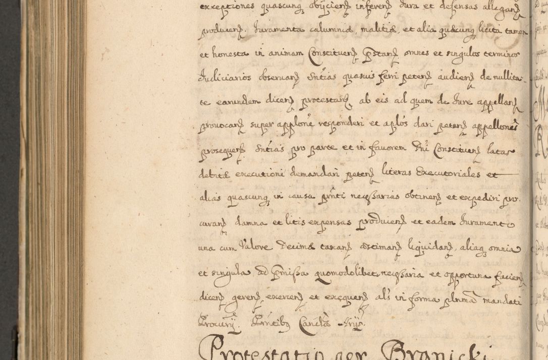 Zdjęcie nr 871 dla obiektu archiwalnego: Volumen II actorum episcopalium R. D. Petri Gembicki, episcopi Cracoviensis, locum tenente in dioecesi R. D. Alberto Lipnicki, canonico Cracoviensi post discessum R. D. Episcopi in Italiam et usque ad redditum eiusdem in Poloniam, videlicet a die 16 Novembris 1644 et per a. D. 1645 inchoative ad Septembrem. Horum videatur index ad finem huius voluminis