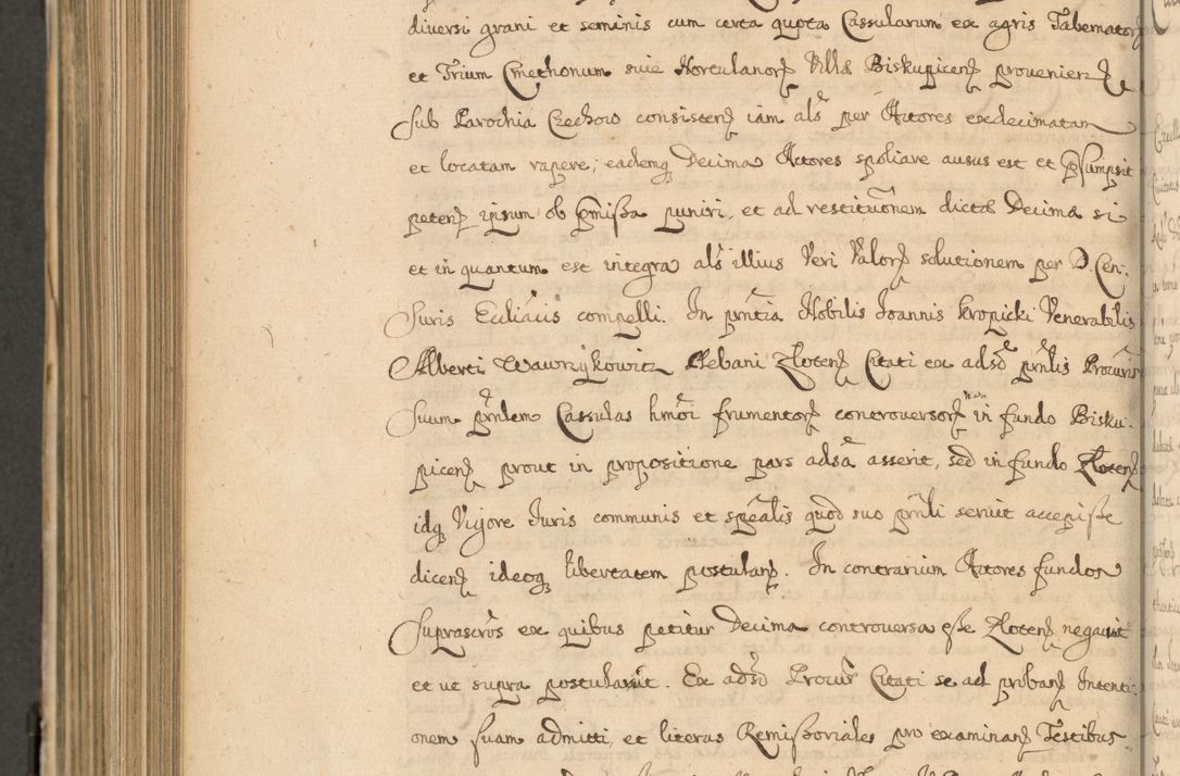 Zdjęcie nr 867 dla obiektu archiwalnego: Volumen II actorum episcopalium R. D. Petri Gembicki, episcopi Cracoviensis, locum tenente in dioecesi R. D. Alberto Lipnicki, canonico Cracoviensi post discessum R. D. Episcopi in Italiam et usque ad redditum eiusdem in Poloniam, videlicet a die 16 Novembris 1644 et per a. D. 1645 inchoative ad Septembrem. Horum videatur index ad finem huius voluminis
