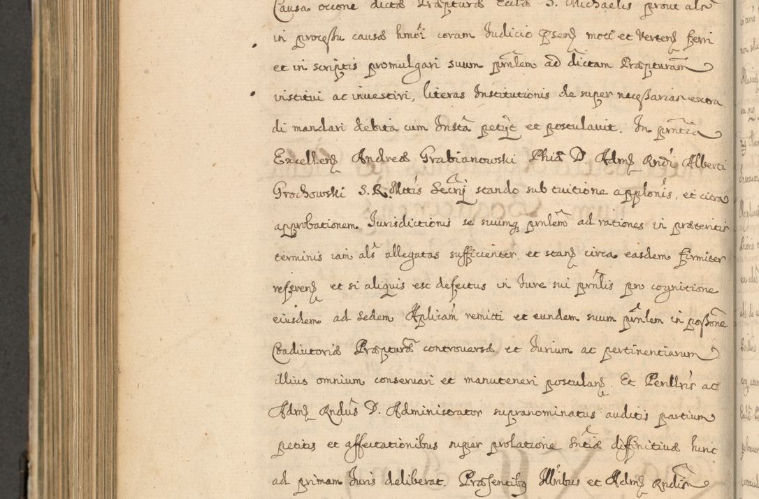 Zdjęcie nr 863 dla obiektu archiwalnego: Volumen II actorum episcopalium R. D. Petri Gembicki, episcopi Cracoviensis, locum tenente in dioecesi R. D. Alberto Lipnicki, canonico Cracoviensi post discessum R. D. Episcopi in Italiam et usque ad redditum eiusdem in Poloniam, videlicet a die 16 Novembris 1644 et per a. D. 1645 inchoative ad Septembrem. Horum videatur index ad finem huius voluminis