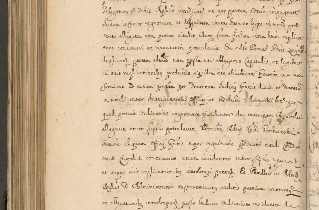 Zdjęcie nr 837 dla obiektu archiwalnego: Volumen II actorum episcopalium R. D. Petri Gembicki, episcopi Cracoviensis, locum tenente in dioecesi R. D. Alberto Lipnicki, canonico Cracoviensi post discessum R. D. Episcopi in Italiam et usque ad redditum eiusdem in Poloniam, videlicet a die 16 Novembris 1644 et per a. D. 1645 inchoative ad Septembrem. Horum videatur index ad finem huius voluminis