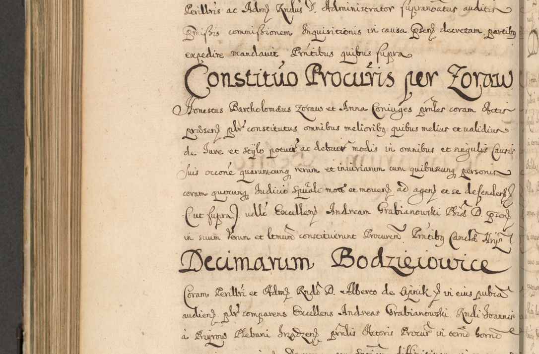 Zdjęcie nr 813 dla obiektu archiwalnego: Volumen II actorum episcopalium R. D. Petri Gembicki, episcopi Cracoviensis, locum tenente in dioecesi R. D. Alberto Lipnicki, canonico Cracoviensi post discessum R. D. Episcopi in Italiam et usque ad redditum eiusdem in Poloniam, videlicet a die 16 Novembris 1644 et per a. D. 1645 inchoative ad Septembrem. Horum videatur index ad finem huius voluminis