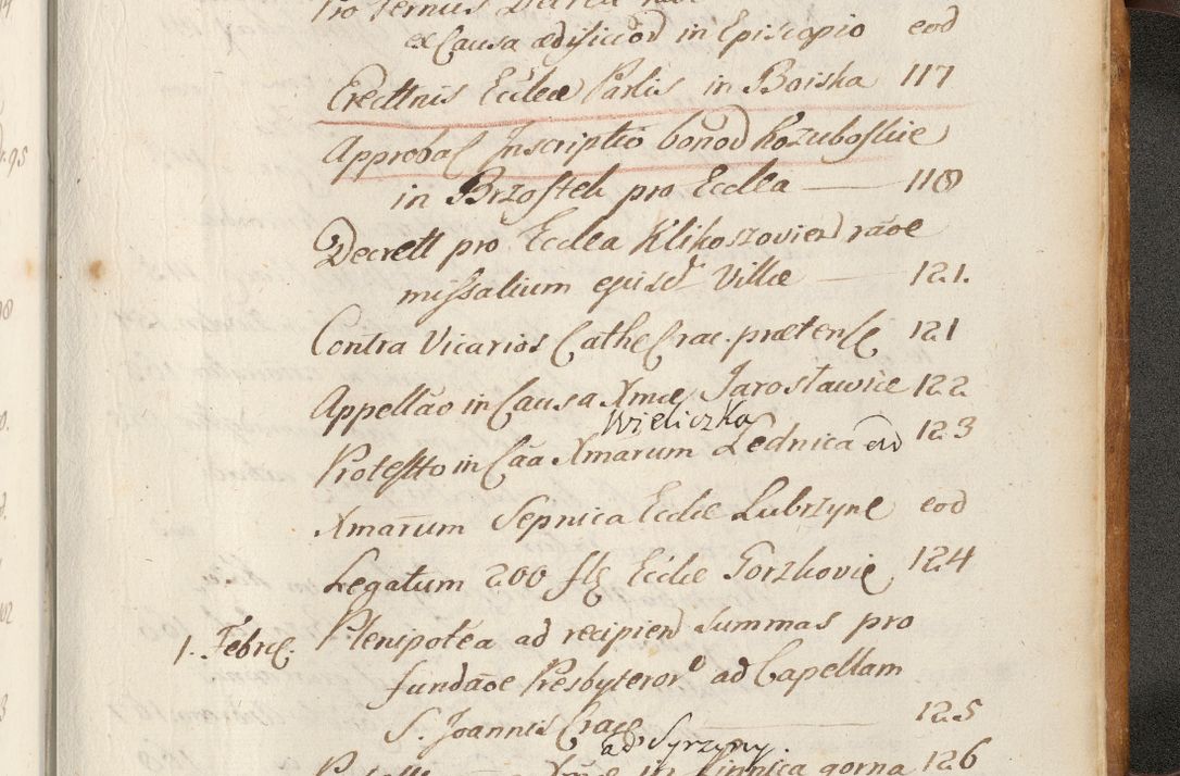 Zdjęcie nr 1104 dla obiektu archiwalnego: Volumen II actorum episcopalium R. D. Petri Gembicki, episcopi Cracoviensis, locum tenente in dioecesi R. D. Alberto Lipnicki, canonico Cracoviensi post discessum R. D. Episcopi in Italiam et usque ad redditum eiusdem in Poloniam, videlicet a die 16 Novembris 1644 et per a. D. 1645 inchoative ad Septembrem. Horum videatur index ad finem huius voluminis