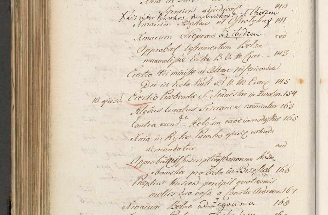Zdjęcie nr 1105 dla obiektu archiwalnego: Volumen II actorum episcopalium R. D. Petri Gembicki, episcopi Cracoviensis, locum tenente in dioecesi R. D. Alberto Lipnicki, canonico Cracoviensi post discessum R. D. Episcopi in Italiam et usque ad redditum eiusdem in Poloniam, videlicet a die 16 Novembris 1644 et per a. D. 1645 inchoative ad Septembrem. Horum videatur index ad finem huius voluminis