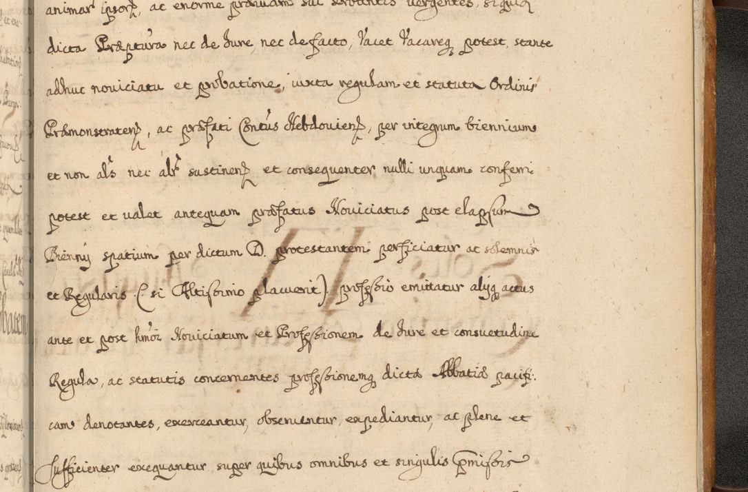 Zdjęcie nr 1076 dla obiektu archiwalnego: Volumen II actorum episcopalium R. D. Petri Gembicki, episcopi Cracoviensis, locum tenente in dioecesi R. D. Alberto Lipnicki, canonico Cracoviensi post discessum R. D. Episcopi in Italiam et usque ad redditum eiusdem in Poloniam, videlicet a die 16 Novembris 1644 et per a. D. 1645 inchoative ad Septembrem. Horum videatur index ad finem huius voluminis