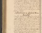 Zdjęcie nr 1069 dla obiektu archiwalnego: Volumen II actorum episcopalium R. D. Petri Gembicki, episcopi Cracoviensis, locum tenente in dioecesi R. D. Alberto Lipnicki, canonico Cracoviensi post discessum R. D. Episcopi in Italiam et usque ad redditum eiusdem in Poloniam, videlicet a die 16 Novembris 1644 et per a. D. 1645 inchoative ad Septembrem. Horum videatur index ad finem huius voluminis