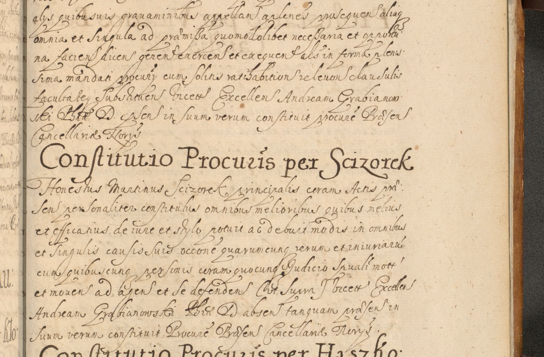 Zdjęcie nr 1056 dla obiektu archiwalnego: Volumen II actorum episcopalium R. D. Petri Gembicki, episcopi Cracoviensis, locum tenente in dioecesi R. D. Alberto Lipnicki, canonico Cracoviensi post discessum R. D. Episcopi in Italiam et usque ad redditum eiusdem in Poloniam, videlicet a die 16 Novembris 1644 et per a. D. 1645 inchoative ad Septembrem. Horum videatur index ad finem huius voluminis