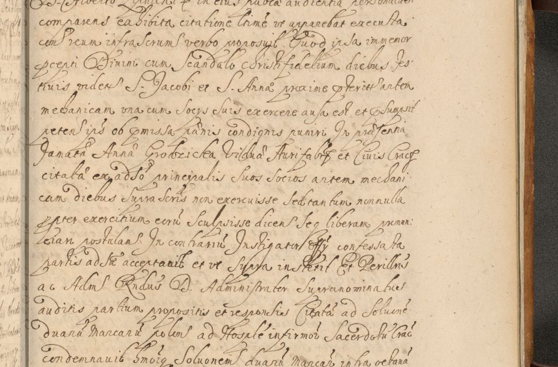 Zdjęcie nr 1042 dla obiektu archiwalnego: Volumen II actorum episcopalium R. D. Petri Gembicki, episcopi Cracoviensis, locum tenente in dioecesi R. D. Alberto Lipnicki, canonico Cracoviensi post discessum R. D. Episcopi in Italiam et usque ad redditum eiusdem in Poloniam, videlicet a die 16 Novembris 1644 et per a. D. 1645 inchoative ad Septembrem. Horum videatur index ad finem huius voluminis