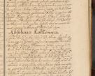 Zdjęcie nr 1012 dla obiektu archiwalnego: Volumen II actorum episcopalium R. D. Petri Gembicki, episcopi Cracoviensis, locum tenente in dioecesi R. D. Alberto Lipnicki, canonico Cracoviensi post discessum R. D. Episcopi in Italiam et usque ad redditum eiusdem in Poloniam, videlicet a die 16 Novembris 1644 et per a. D. 1645 inchoative ad Septembrem. Horum videatur index ad finem huius voluminis