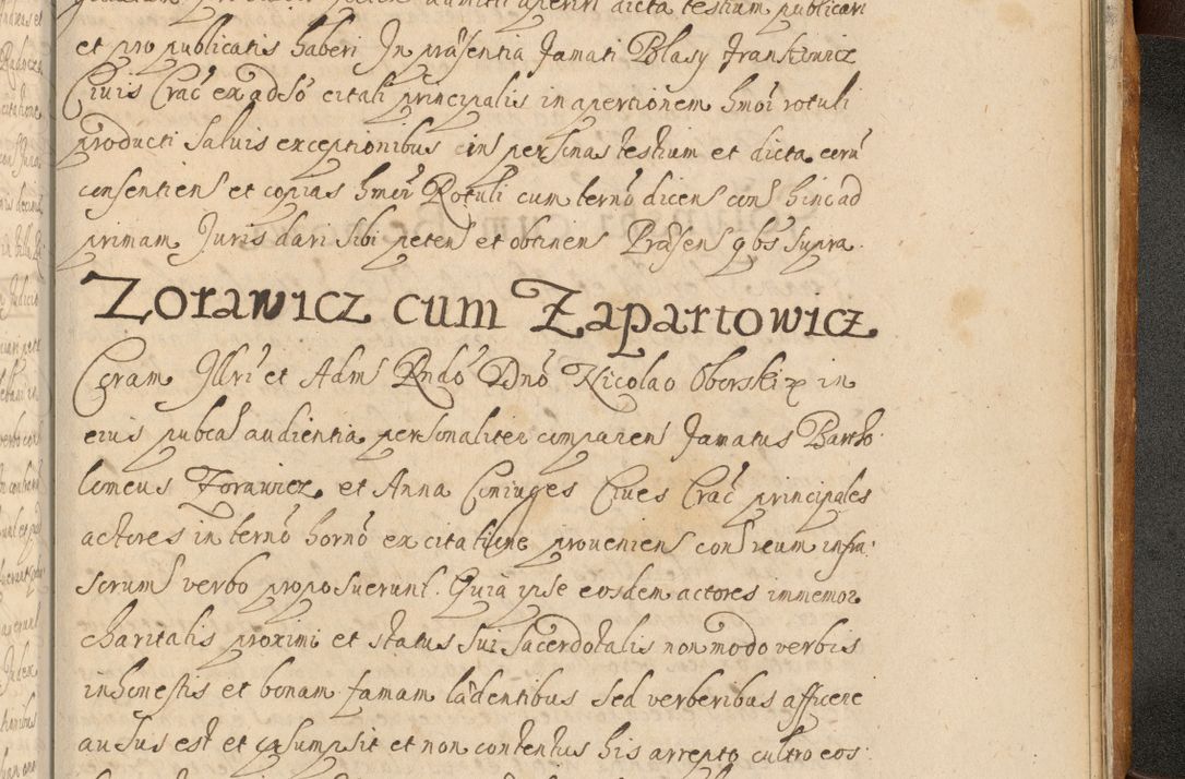 Zdjęcie nr 998 dla obiektu archiwalnego: Volumen II actorum episcopalium R. D. Petri Gembicki, episcopi Cracoviensis, locum tenente in dioecesi R. D. Alberto Lipnicki, canonico Cracoviensi post discessum R. D. Episcopi in Italiam et usque ad redditum eiusdem in Poloniam, videlicet a die 16 Novembris 1644 et per a. D. 1645 inchoative ad Septembrem. Horum videatur index ad finem huius voluminis