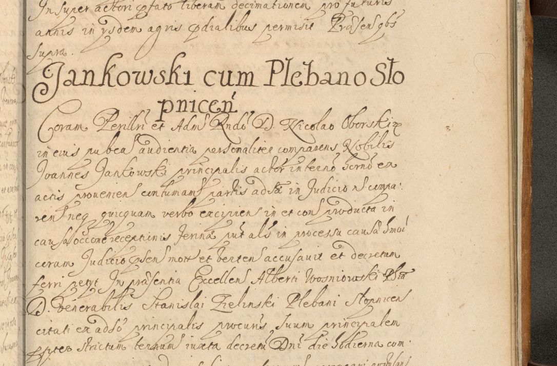 Zdjęcie nr 994 dla obiektu archiwalnego: Volumen II actorum episcopalium R. D. Petri Gembicki, episcopi Cracoviensis, locum tenente in dioecesi R. D. Alberto Lipnicki, canonico Cracoviensi post discessum R. D. Episcopi in Italiam et usque ad redditum eiusdem in Poloniam, videlicet a die 16 Novembris 1644 et per a. D. 1645 inchoative ad Septembrem. Horum videatur index ad finem huius voluminis