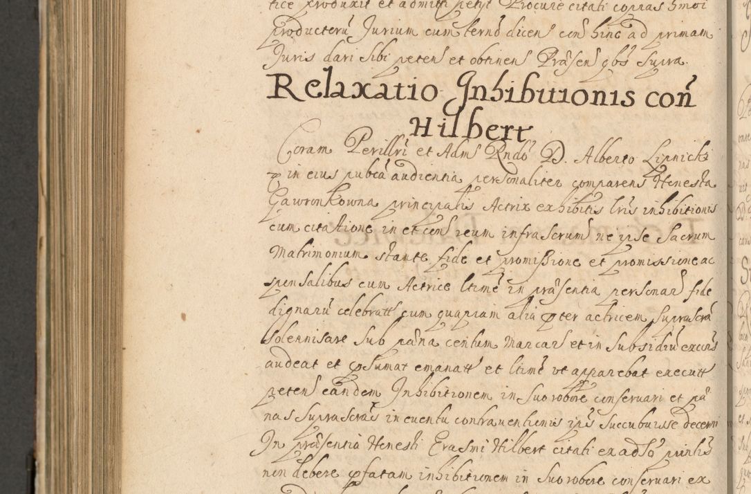 Zdjęcie nr 979 dla obiektu archiwalnego: Volumen II actorum episcopalium R. D. Petri Gembicki, episcopi Cracoviensis, locum tenente in dioecesi R. D. Alberto Lipnicki, canonico Cracoviensi post discessum R. D. Episcopi in Italiam et usque ad redditum eiusdem in Poloniam, videlicet a die 16 Novembris 1644 et per a. D. 1645 inchoative ad Septembrem. Horum videatur index ad finem huius voluminis