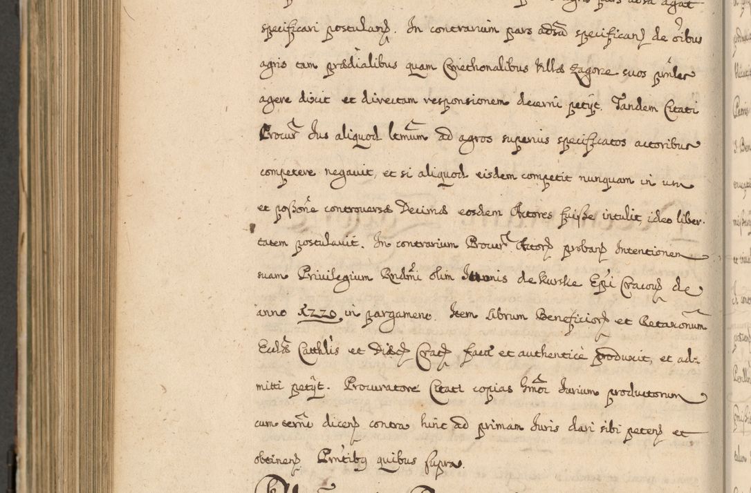 Zdjęcie nr 969 dla obiektu archiwalnego: Volumen II actorum episcopalium R. D. Petri Gembicki, episcopi Cracoviensis, locum tenente in dioecesi R. D. Alberto Lipnicki, canonico Cracoviensi post discessum R. D. Episcopi in Italiam et usque ad redditum eiusdem in Poloniam, videlicet a die 16 Novembris 1644 et per a. D. 1645 inchoative ad Septembrem. Horum videatur index ad finem huius voluminis