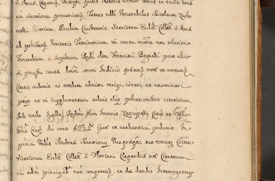 Zdjęcie nr 966 dla obiektu archiwalnego: Volumen II actorum episcopalium R. D. Petri Gembicki, episcopi Cracoviensis, locum tenente in dioecesi R. D. Alberto Lipnicki, canonico Cracoviensi post discessum R. D. Episcopi in Italiam et usque ad redditum eiusdem in Poloniam, videlicet a die 16 Novembris 1644 et per a. D. 1645 inchoative ad Septembrem. Horum videatur index ad finem huius voluminis