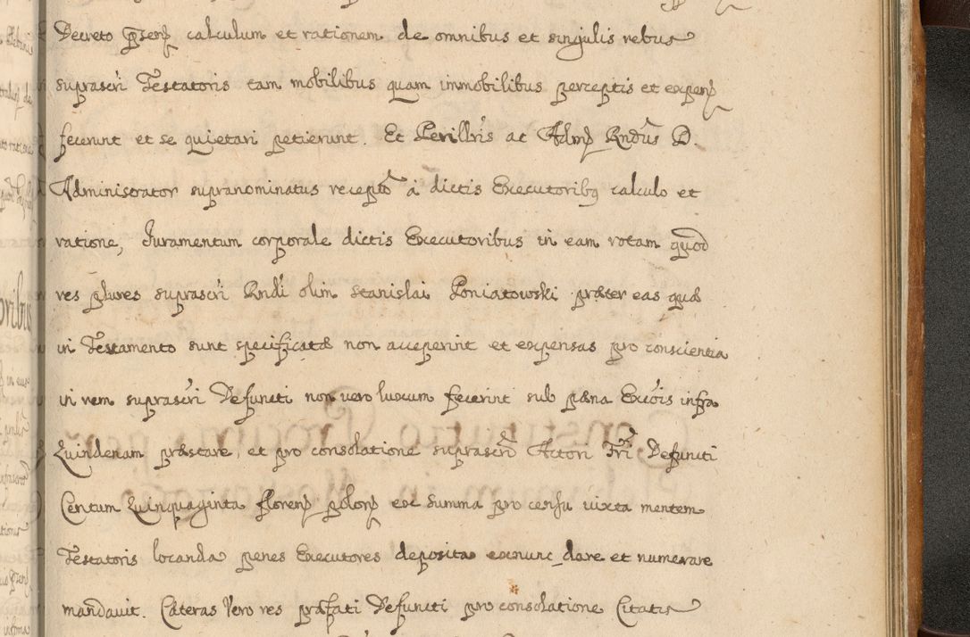 Zdjęcie nr 960 dla obiektu archiwalnego: Volumen II actorum episcopalium R. D. Petri Gembicki, episcopi Cracoviensis, locum tenente in dioecesi R. D. Alberto Lipnicki, canonico Cracoviensi post discessum R. D. Episcopi in Italiam et usque ad redditum eiusdem in Poloniam, videlicet a die 16 Novembris 1644 et per a. D. 1645 inchoative ad Septembrem. Horum videatur index ad finem huius voluminis