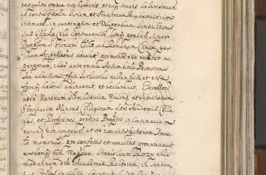 Zdjęcie nr 199 dla obiektu archiwalnego: Acta actorum, decretorum, sententiarum, erectionum, confirmationum, institutionum, resignationum, constitutionum, provisionum, quietationum, submissionum, protestationum, substitutionum R. D. Petri Gembicki, episcopi Cracoviensis, ducis Severiae in a. D. 1650 et 1651 acticatorum. Volumen V