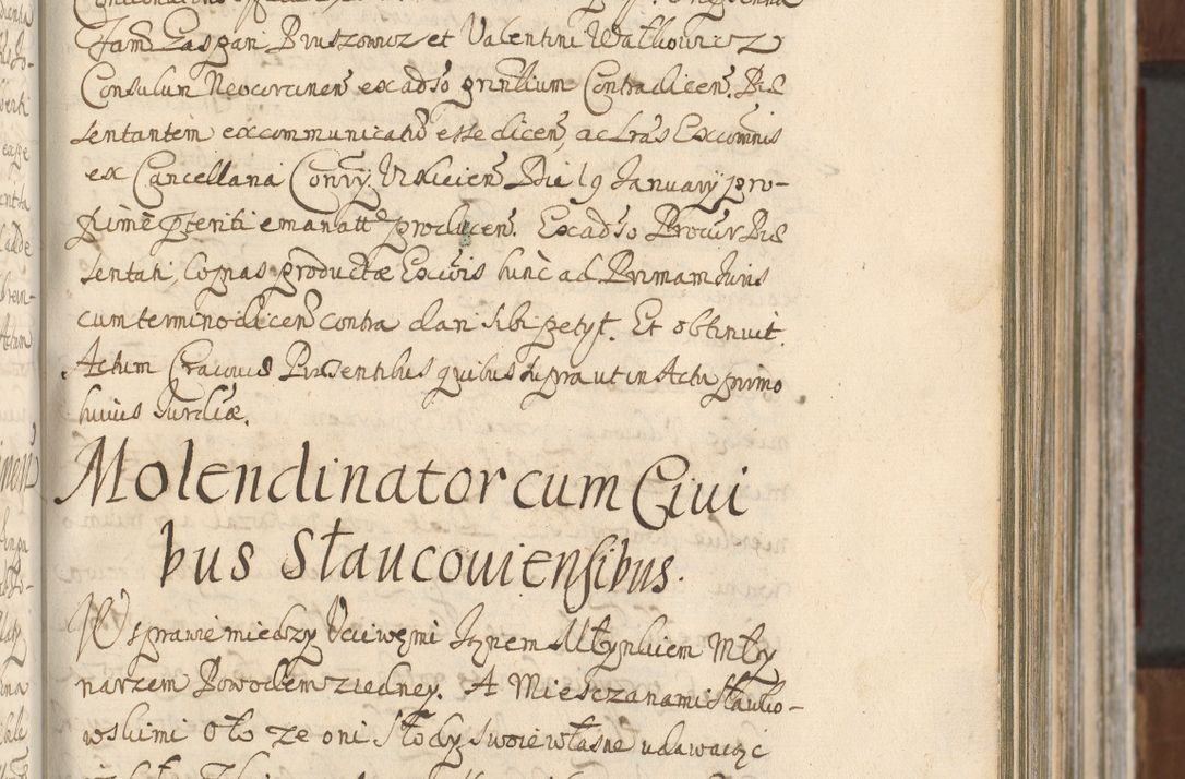Zdjęcie nr 203 dla obiektu archiwalnego: Acta actorum, decretorum, sententiarum, erectionum, confirmationum, institutionum, resignationum, constitutionum, provisionum, quietationum, submissionum, protestationum, substitutionum R. D. Petri Gembicki, episcopi Cracoviensis, ducis Severiae in a. D. 1650 et 1651 acticatorum. Volumen V