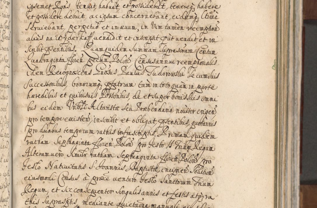 Zdjęcie nr 171 dla obiektu archiwalnego: Acta actorum, decretorum, sententiarum, erectionum, confirmationum, institutionum, resignationum, constitutionum, provisionum, quietationum, submissionum, protestationum, substitutionum R. D. Petri Gembicki, episcopi Cracoviensis, ducis Severiae in a. D. 1650 et 1651 acticatorum. Volumen V