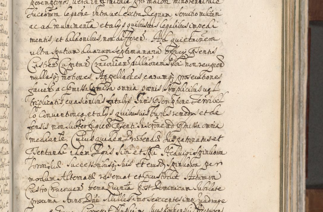 Zdjęcie nr 169 dla obiektu archiwalnego: Acta actorum, decretorum, sententiarum, erectionum, confirmationum, institutionum, resignationum, constitutionum, provisionum, quietationum, submissionum, protestationum, substitutionum R. D. Petri Gembicki, episcopi Cracoviensis, ducis Severiae in a. D. 1650 et 1651 acticatorum. Volumen V