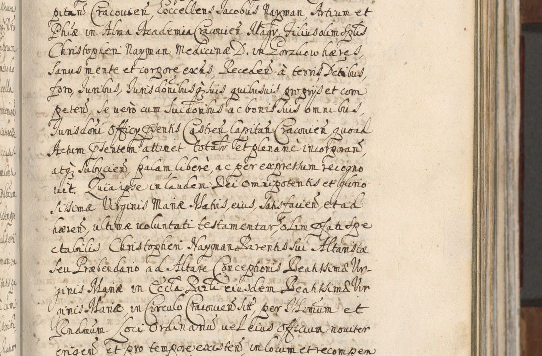 Zdjęcie nr 165 dla obiektu archiwalnego: Acta actorum, decretorum, sententiarum, erectionum, confirmationum, institutionum, resignationum, constitutionum, provisionum, quietationum, submissionum, protestationum, substitutionum R. D. Petri Gembicki, episcopi Cracoviensis, ducis Severiae in a. D. 1650 et 1651 acticatorum. Volumen V