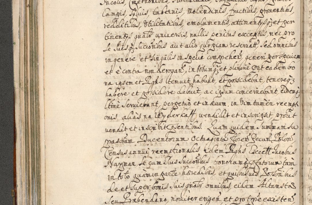 Zdjęcie nr 166 dla obiektu archiwalnego: Acta actorum, decretorum, sententiarum, erectionum, confirmationum, institutionum, resignationum, constitutionum, provisionum, quietationum, submissionum, protestationum, substitutionum R. D. Petri Gembicki, episcopi Cracoviensis, ducis Severiae in a. D. 1650 et 1651 acticatorum. Volumen V