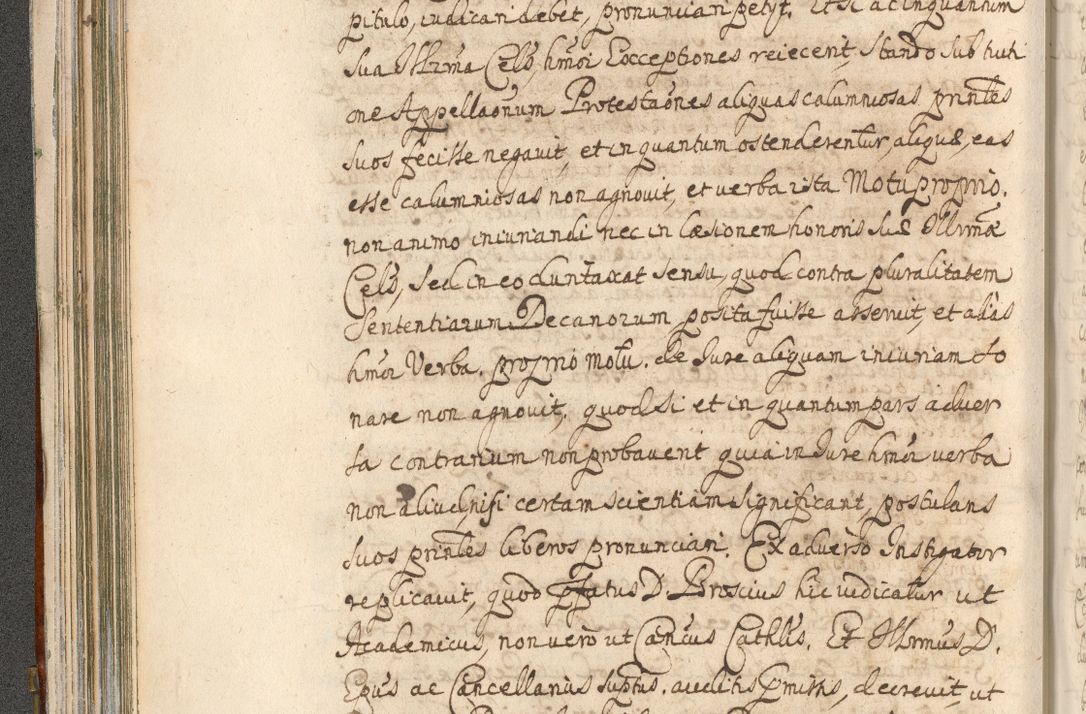 Zdjęcie nr 156 dla obiektu archiwalnego: Acta actorum, decretorum, sententiarum, erectionum, confirmationum, institutionum, resignationum, constitutionum, provisionum, quietationum, submissionum, protestationum, substitutionum R. D. Petri Gembicki, episcopi Cracoviensis, ducis Severiae in a. D. 1650 et 1651 acticatorum. Volumen V