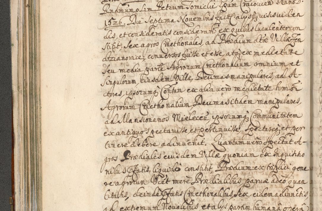 Zdjęcie nr 150 dla obiektu archiwalnego: Acta actorum, decretorum, sententiarum, erectionum, confirmationum, institutionum, resignationum, constitutionum, provisionum, quietationum, submissionum, protestationum, substitutionum R. D. Petri Gembicki, episcopi Cracoviensis, ducis Severiae in a. D. 1650 et 1651 acticatorum. Volumen V