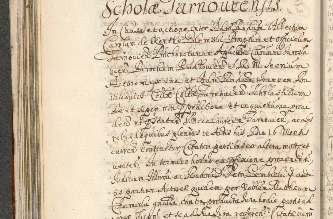 Zdjęcie nr 144 dla obiektu archiwalnego: Acta actorum, decretorum, sententiarum, erectionum, confirmationum, institutionum, resignationum, constitutionum, provisionum, quietationum, submissionum, protestationum, substitutionum R. D. Petri Gembicki, episcopi Cracoviensis, ducis Severiae in a. D. 1650 et 1651 acticatorum. Volumen V