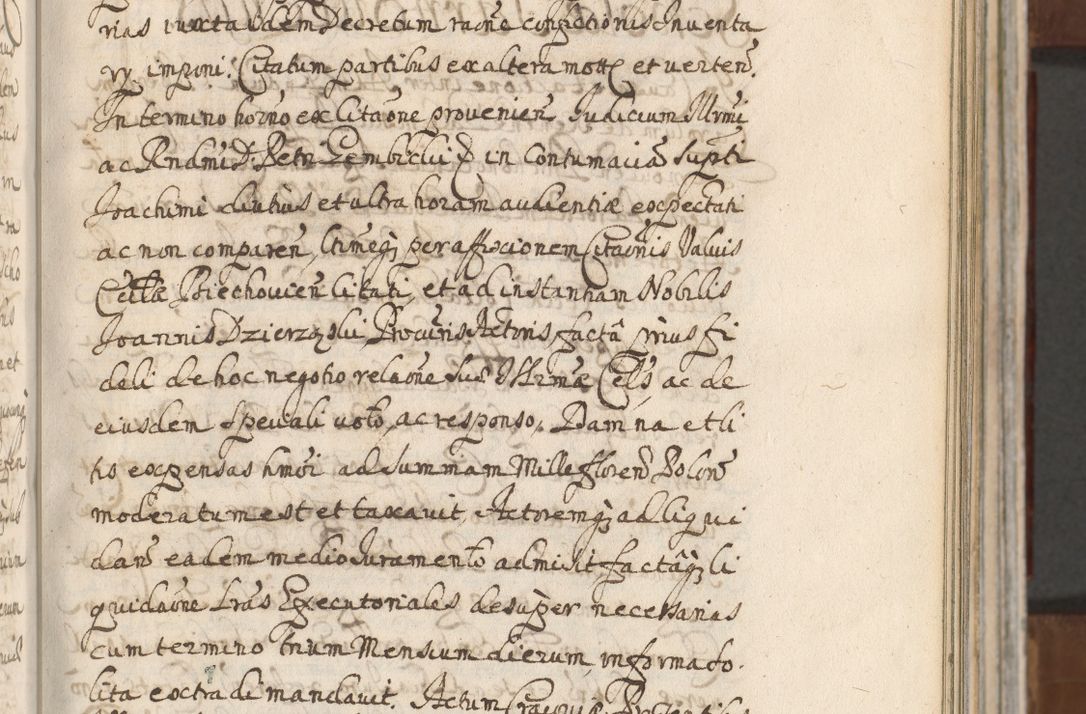 Zdjęcie nr 143 dla obiektu archiwalnego: Acta actorum, decretorum, sententiarum, erectionum, confirmationum, institutionum, resignationum, constitutionum, provisionum, quietationum, submissionum, protestationum, substitutionum R. D. Petri Gembicki, episcopi Cracoviensis, ducis Severiae in a. D. 1650 et 1651 acticatorum. Volumen V