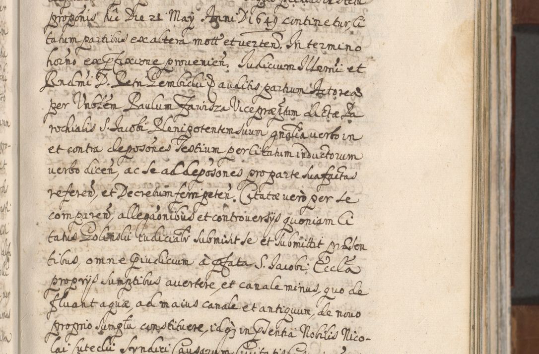 Zdjęcie nr 131 dla obiektu archiwalnego: Acta actorum, decretorum, sententiarum, erectionum, confirmationum, institutionum, resignationum, constitutionum, provisionum, quietationum, submissionum, protestationum, substitutionum R. D. Petri Gembicki, episcopi Cracoviensis, ducis Severiae in a. D. 1650 et 1651 acticatorum. Volumen V