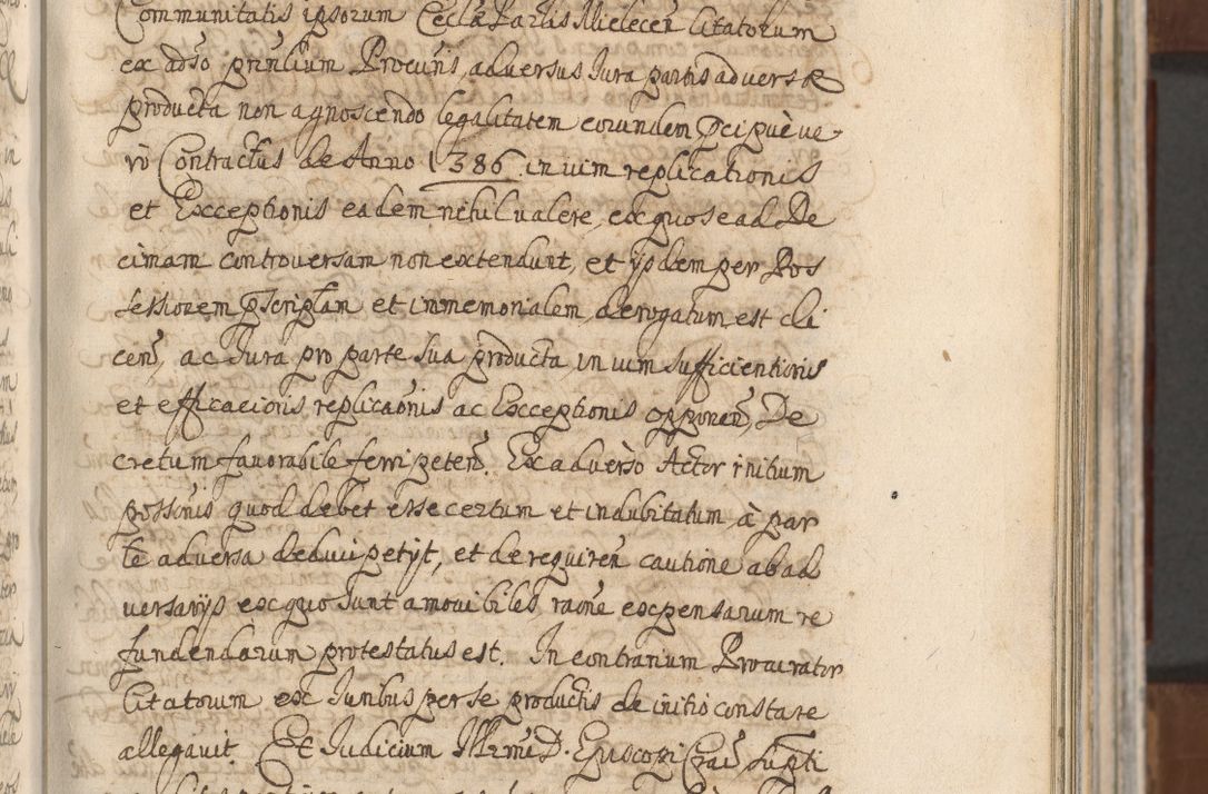 Zdjęcie nr 135 dla obiektu archiwalnego: Acta actorum, decretorum, sententiarum, erectionum, confirmationum, institutionum, resignationum, constitutionum, provisionum, quietationum, submissionum, protestationum, substitutionum R. D. Petri Gembicki, episcopi Cracoviensis, ducis Severiae in a. D. 1650 et 1651 acticatorum. Volumen V