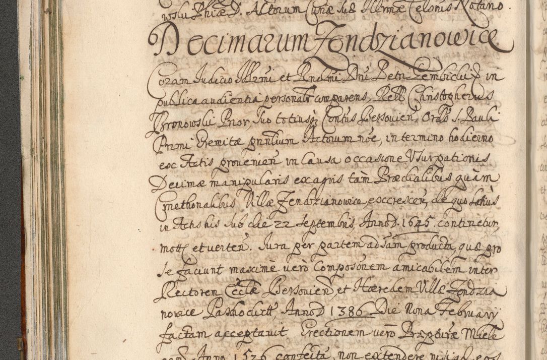 Zdjęcie nr 134 dla obiektu archiwalnego: Acta actorum, decretorum, sententiarum, erectionum, confirmationum, institutionum, resignationum, constitutionum, provisionum, quietationum, submissionum, protestationum, substitutionum R. D. Petri Gembicki, episcopi Cracoviensis, ducis Severiae in a. D. 1650 et 1651 acticatorum. Volumen V