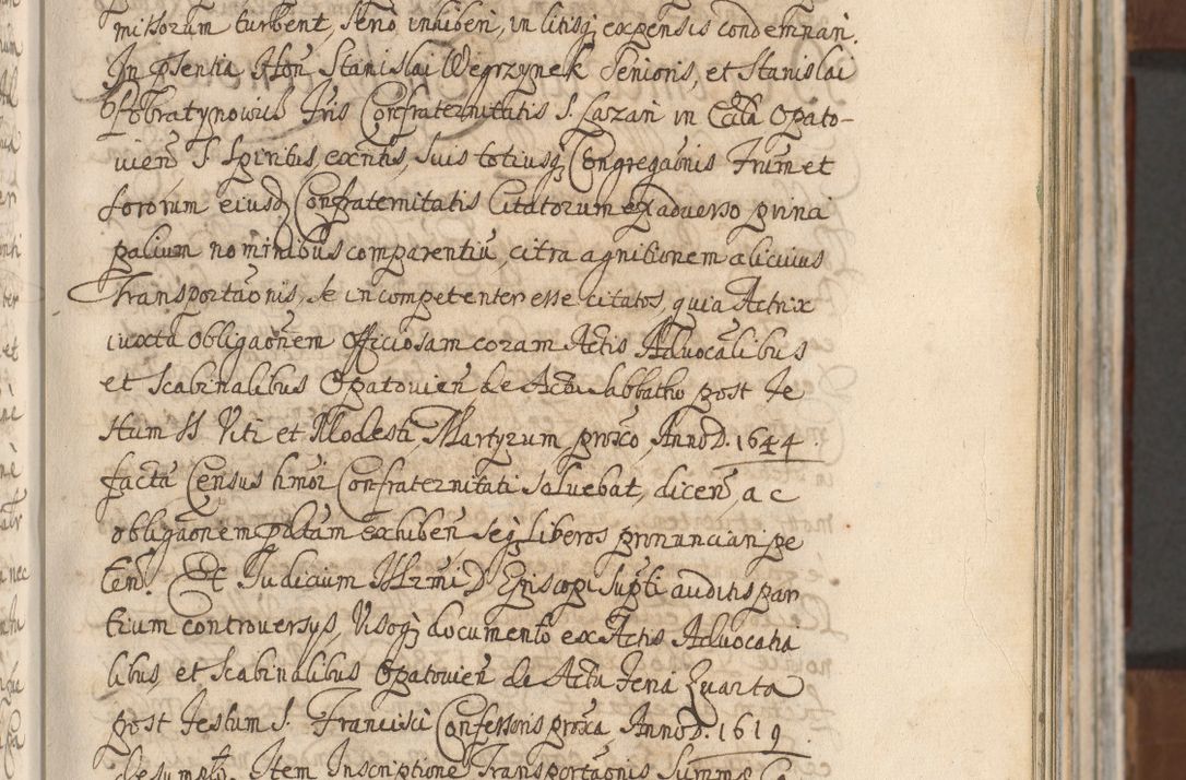 Zdjęcie nr 133 dla obiektu archiwalnego: Acta actorum, decretorum, sententiarum, erectionum, confirmationum, institutionum, resignationum, constitutionum, provisionum, quietationum, submissionum, protestationum, substitutionum R. D. Petri Gembicki, episcopi Cracoviensis, ducis Severiae in a. D. 1650 et 1651 acticatorum. Volumen V
