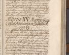 Zdjęcie nr 111 dla obiektu archiwalnego: Acta actorum, decretorum, sententiarum, erectionum, confirmationum, institutionum, resignationum, constitutionum, provisionum, quietationum, submissionum, protestationum, substitutionum R. D. Petri Gembicki, episcopi Cracoviensis, ducis Severiae in a. D. 1650 et 1651 acticatorum. Volumen V