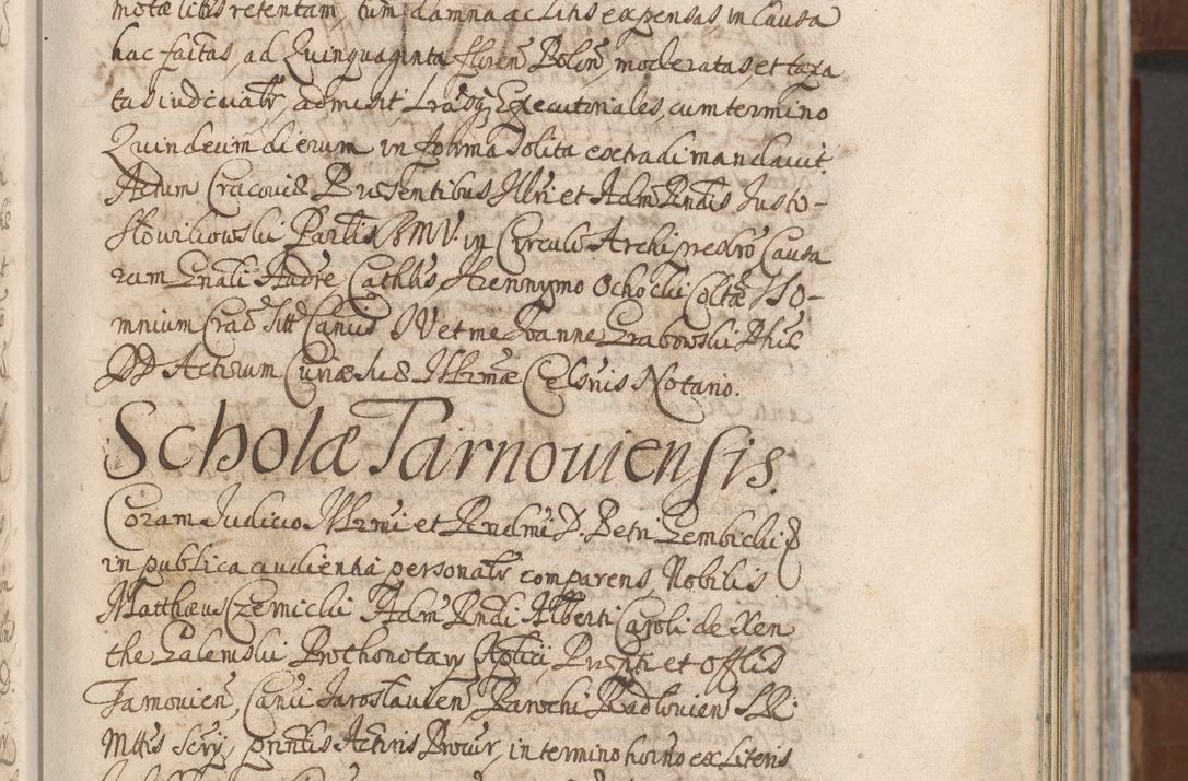 Zdjęcie nr 113 dla obiektu archiwalnego: Acta actorum, decretorum, sententiarum, erectionum, confirmationum, institutionum, resignationum, constitutionum, provisionum, quietationum, submissionum, protestationum, substitutionum R. D. Petri Gembicki, episcopi Cracoviensis, ducis Severiae in a. D. 1650 et 1651 acticatorum. Volumen V