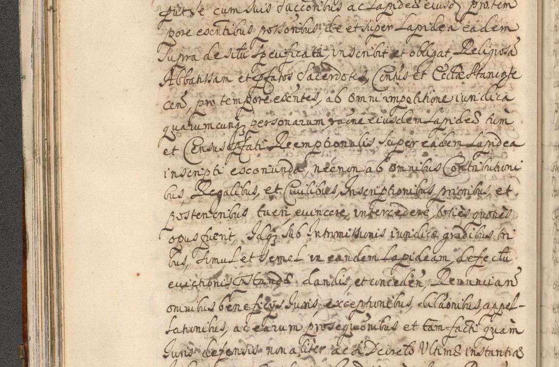 Zdjęcie nr 102 dla obiektu archiwalnego: Acta actorum, decretorum, sententiarum, erectionum, confirmationum, institutionum, resignationum, constitutionum, provisionum, quietationum, submissionum, protestationum, substitutionum R. D. Petri Gembicki, episcopi Cracoviensis, ducis Severiae in a. D. 1650 et 1651 acticatorum. Volumen V