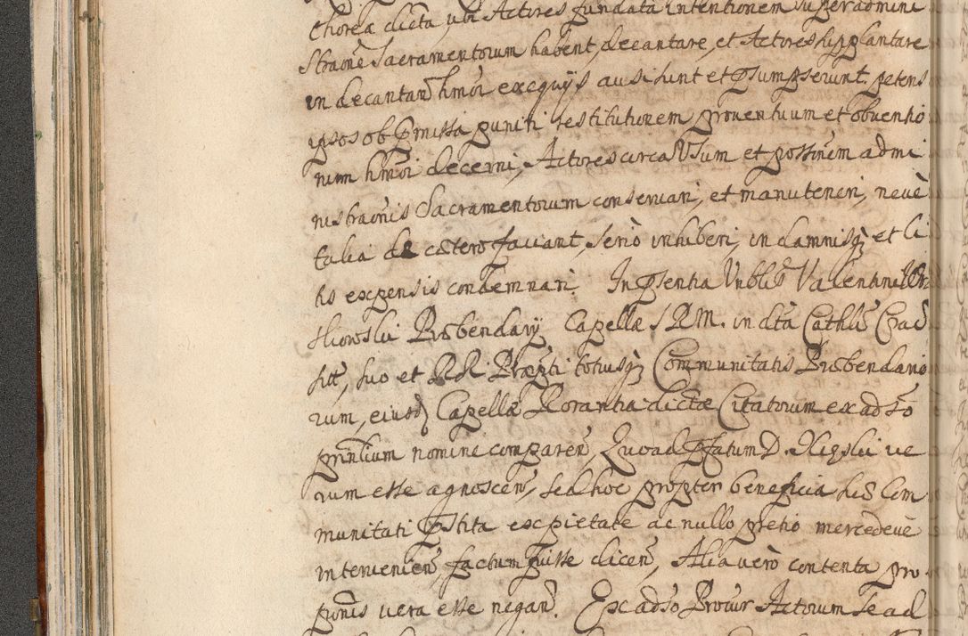 Zdjęcie nr 108 dla obiektu archiwalnego: Acta actorum, decretorum, sententiarum, erectionum, confirmationum, institutionum, resignationum, constitutionum, provisionum, quietationum, submissionum, protestationum, substitutionum R. D. Petri Gembicki, episcopi Cracoviensis, ducis Severiae in a. D. 1650 et 1651 acticatorum. Volumen V