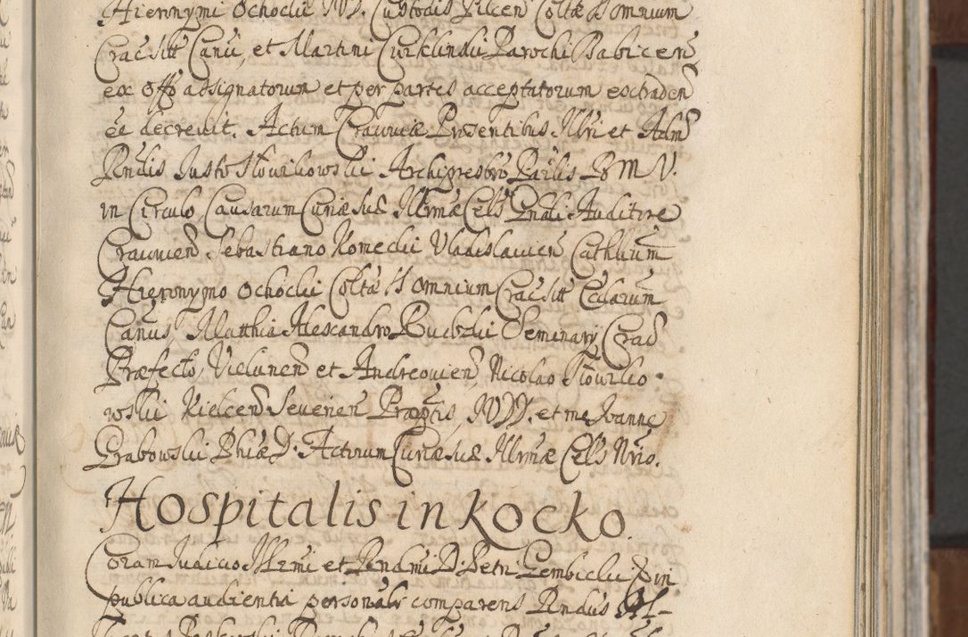 Zdjęcie nr 89 dla obiektu archiwalnego: Acta actorum, decretorum, sententiarum, erectionum, confirmationum, institutionum, resignationum, constitutionum, provisionum, quietationum, submissionum, protestationum, substitutionum R. D. Petri Gembicki, episcopi Cracoviensis, ducis Severiae in a. D. 1650 et 1651 acticatorum. Volumen V