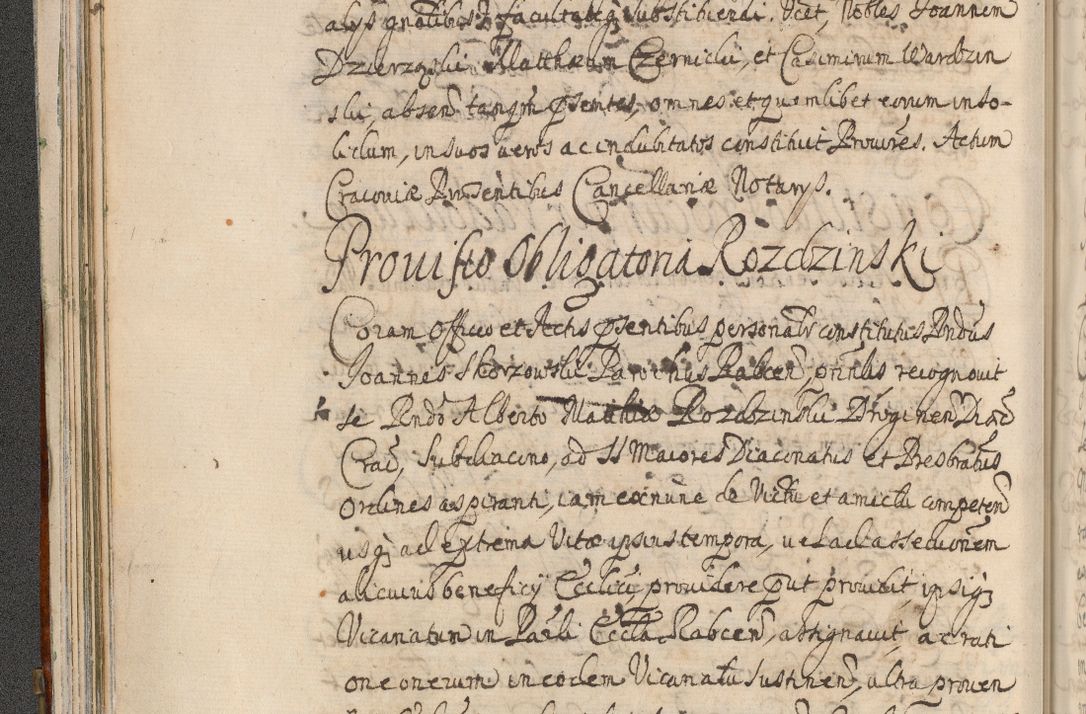 Zdjęcie nr 86 dla obiektu archiwalnego: Acta actorum, decretorum, sententiarum, erectionum, confirmationum, institutionum, resignationum, constitutionum, provisionum, quietationum, submissionum, protestationum, substitutionum R. D. Petri Gembicki, episcopi Cracoviensis, ducis Severiae in a. D. 1650 et 1651 acticatorum. Volumen V