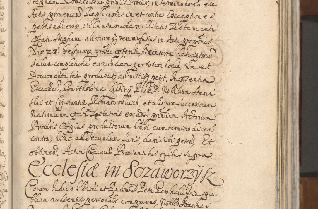 Zdjęcie nr 81 dla obiektu archiwalnego: Acta actorum, decretorum, sententiarum, erectionum, confirmationum, institutionum, resignationum, constitutionum, provisionum, quietationum, submissionum, protestationum, substitutionum R. D. Petri Gembicki, episcopi Cracoviensis, ducis Severiae in a. D. 1650 et 1651 acticatorum. Volumen V