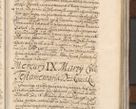 Zdjęcie nr 75 dla obiektu archiwalnego: Acta actorum, decretorum, sententiarum, erectionum, confirmationum, institutionum, resignationum, constitutionum, provisionum, quietationum, submissionum, protestationum, substitutionum R. D. Petri Gembicki, episcopi Cracoviensis, ducis Severiae in a. D. 1650 et 1651 acticatorum. Volumen V