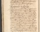 Zdjęcie nr 70 dla obiektu archiwalnego: Acta actorum, decretorum, sententiarum, erectionum, confirmationum, institutionum, resignationum, constitutionum, provisionum, quietationum, submissionum, protestationum, substitutionum R. D. Petri Gembicki, episcopi Cracoviensis, ducis Severiae in a. D. 1650 et 1651 acticatorum. Volumen V