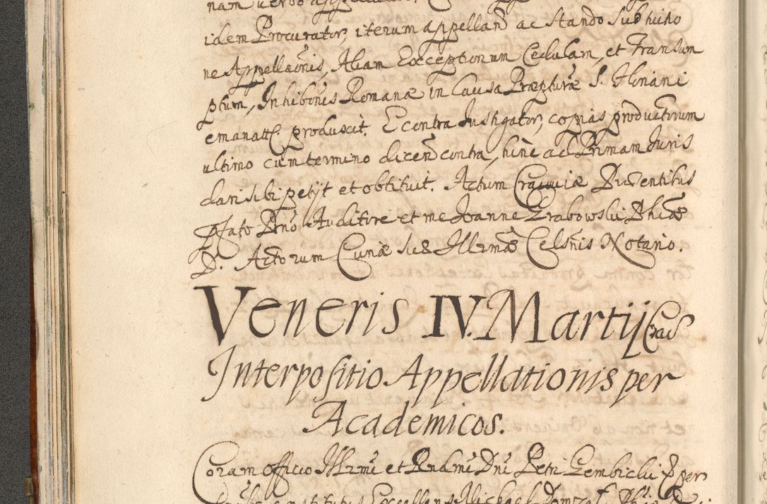 Zdjęcie nr 74 dla obiektu archiwalnego: Acta actorum, decretorum, sententiarum, erectionum, confirmationum, institutionum, resignationum, constitutionum, provisionum, quietationum, submissionum, protestationum, substitutionum R. D. Petri Gembicki, episcopi Cracoviensis, ducis Severiae in a. D. 1650 et 1651 acticatorum. Volumen V