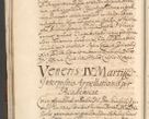 Zdjęcie nr 74 dla obiektu archiwalnego: Acta actorum, decretorum, sententiarum, erectionum, confirmationum, institutionum, resignationum, constitutionum, provisionum, quietationum, submissionum, protestationum, substitutionum R. D. Petri Gembicki, episcopi Cracoviensis, ducis Severiae in a. D. 1650 et 1651 acticatorum. Volumen V