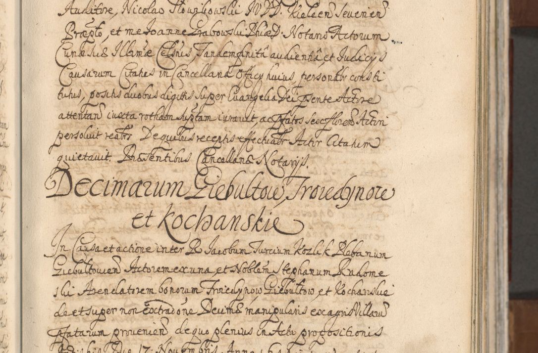Zdjęcie nr 69 dla obiektu archiwalnego: Acta actorum, decretorum, sententiarum, erectionum, confirmationum, institutionum, resignationum, constitutionum, provisionum, quietationum, submissionum, protestationum, substitutionum R. D. Petri Gembicki, episcopi Cracoviensis, ducis Severiae in a. D. 1650 et 1651 acticatorum. Volumen V