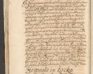 Zdjęcie nr 62 dla obiektu archiwalnego: Acta actorum, decretorum, sententiarum, erectionum, confirmationum, institutionum, resignationum, constitutionum, provisionum, quietationum, submissionum, protestationum, substitutionum R. D. Petri Gembicki, episcopi Cracoviensis, ducis Severiae in a. D. 1650 et 1651 acticatorum. Volumen V