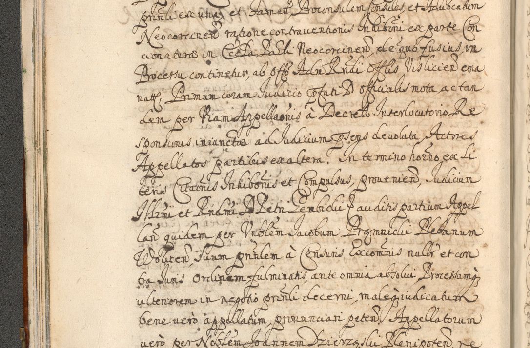 Zdjęcie nr 56 dla obiektu archiwalnego: Acta actorum, decretorum, sententiarum, erectionum, confirmationum, institutionum, resignationum, constitutionum, provisionum, quietationum, submissionum, protestationum, substitutionum R. D. Petri Gembicki, episcopi Cracoviensis, ducis Severiae in a. D. 1650 et 1651 acticatorum. Volumen V