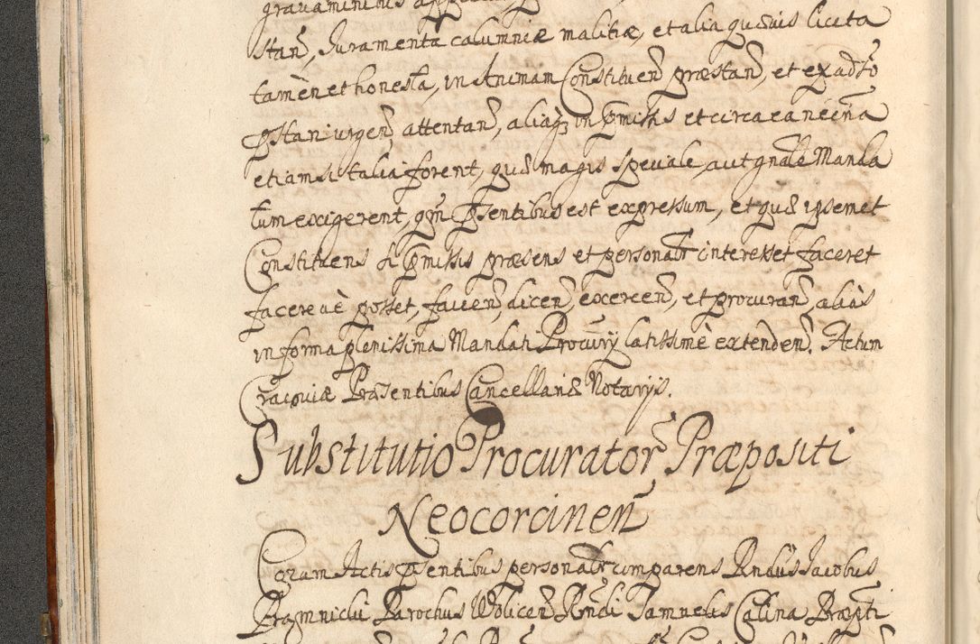 Zdjęcie nr 52 dla obiektu archiwalnego: Acta actorum, decretorum, sententiarum, erectionum, confirmationum, institutionum, resignationum, constitutionum, provisionum, quietationum, submissionum, protestationum, substitutionum R. D. Petri Gembicki, episcopi Cracoviensis, ducis Severiae in a. D. 1650 et 1651 acticatorum. Volumen V