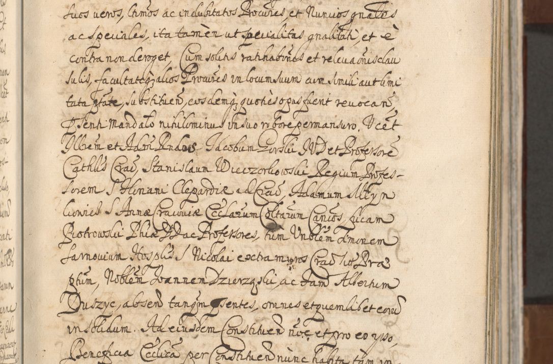 Zdjęcie nr 51 dla obiektu archiwalnego: Acta actorum, decretorum, sententiarum, erectionum, confirmationum, institutionum, resignationum, constitutionum, provisionum, quietationum, submissionum, protestationum, substitutionum R. D. Petri Gembicki, episcopi Cracoviensis, ducis Severiae in a. D. 1650 et 1651 acticatorum. Volumen V