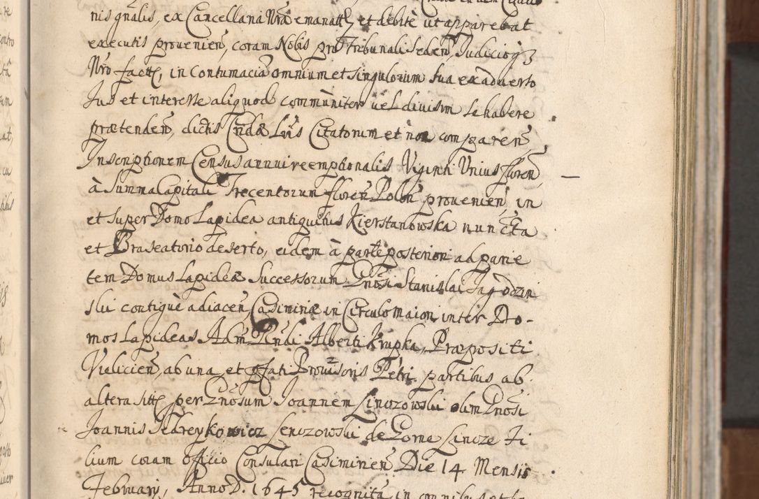 Zdjęcie nr 35 dla obiektu archiwalnego: Acta actorum, decretorum, sententiarum, erectionum, confirmationum, institutionum, resignationum, constitutionum, provisionum, quietationum, submissionum, protestationum, substitutionum R. D. Petri Gembicki, episcopi Cracoviensis, ducis Severiae in a. D. 1650 et 1651 acticatorum. Volumen V