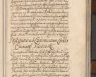 Zdjęcie nr 11 dla obiektu archiwalnego: Acta actorum, decretorum, sententiarum, erectionum, confirmationum, institutionum, resignationum, constitutionum, provisionum, quietationum, submissionum, protestationum, substitutionum R. D. Petri Gembicki, episcopi Cracoviensis, ducis Severiae in a. D. 1650 et 1651 acticatorum. Volumen V